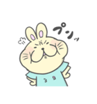【うささんとトリさん】日常会話編 ver.1（個別スタンプ：21）