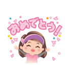 GOLFUNS 毎日（でも）使えるスタンプ（個別スタンプ：17）