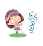 GOLFUNS 毎日（でも）使えるスタンプ（個別スタンプ：19）
