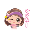 GOLFUNS 毎日（でも）使えるスタンプ（個別スタンプ：24）