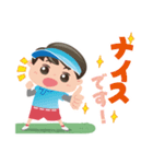 GOLFUNS 毎日（でも）使えるスタンプ（個別スタンプ：40）