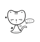 (Ani) 片思い猫 "ヤル "（個別スタンプ：18）