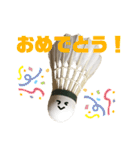 バドミントンのシャトルくんスタンプ（個別スタンプ：23）
