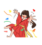 和風兄妹スタンプ（個別スタンプ：3）