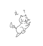 カギ猫クロ（個別スタンプ：14）
