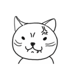 カギ猫クロ（個別スタンプ：18）