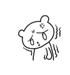 ちょっと元気な、こまったくまっ太（個別スタンプ：30）