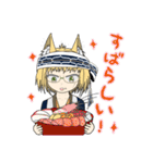 北の狐娘スタンプベーシック（個別スタンプ：14）
