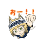 北の狐娘スタンプベーシック（個別スタンプ：21）