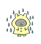 クロクマのうにどん。（個別スタンプ：19）