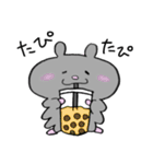 クロクマのうにどん。（個別スタンプ：21）