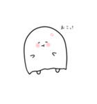 ほわほわおばけ（個別スタンプ：3）