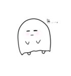 ほわほわおばけ（個別スタンプ：6）