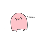 ほわほわおばけ（個別スタンプ：8）