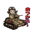 軽戦車＆豆戦車スタンプ（個別スタンプ：11）