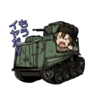 軽戦車＆豆戦車スタンプ（個別スタンプ：28）
