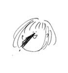 現実を見がちな女の子（個別スタンプ：33）