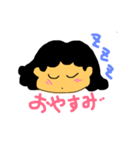 レトロな女の子？（個別スタンプ：4）