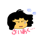レトロな女の子？（個別スタンプ：6）