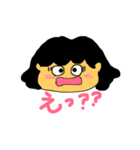 レトロな女の子？（個別スタンプ：16）