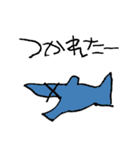 5さいがかいたプテラノドン（個別スタンプ：11）