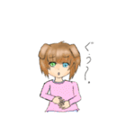 犬系の女の子挨拶（個別スタンプ：14）