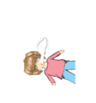 犬系の女の子挨拶（個別スタンプ：15）
