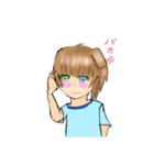 犬系の女の子挨拶（個別スタンプ：18）