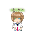 犬系の女の子挨拶（個別スタンプ：20）
