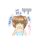 犬系の女の子挨拶（個別スタンプ：23）