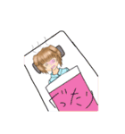 犬系の女の子挨拶（個別スタンプ：34）