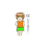犬系の女の子挨拶（個別スタンプ：37）