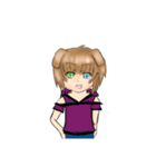 犬系の女の子挨拶（個別スタンプ：39）