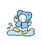 しろいくまちゃん（個別スタンプ：8）