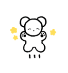 しろいくまちゃん（個別スタンプ：16）