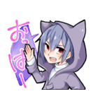 朱音のにゃんスタンプ（個別スタンプ：1）
