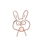 手書き風 ゆるあにまるスタンプ ！（個別スタンプ：17）