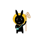 黒ウサギの日常（個別スタンプ：4）