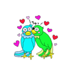 Lucy＆sherry Conure friend's②（個別スタンプ：2）