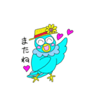 Lucy＆sherry Conure friend's②（個別スタンプ：3）