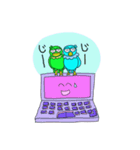 Lucy＆sherry Conure friend's②（個別スタンプ：7）