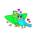 Lucy＆sherry Conure friend's②（個別スタンプ：9）
