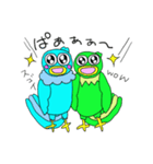 Lucy＆sherry Conure friend's②（個別スタンプ：13）