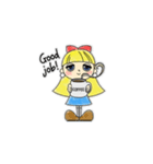 リリーとクマのタロー（個別スタンプ：9）