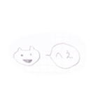 ノートに落書きしたやつのスタンプ（個別スタンプ：6）