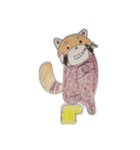 ぜつめつきぐしゅ レッサーパンダ（個別スタンプ：13）