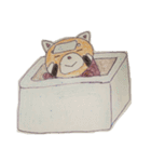 ぜつめつきぐしゅ レッサーパンダ（個別スタンプ：14）