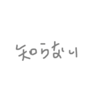 手書きメッセージ、挨拶（個別スタンプ：15）
