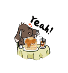 こげちゃうさぎ君（個別スタンプ：21）