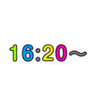 時間  10分ごと  2（個別スタンプ：5）